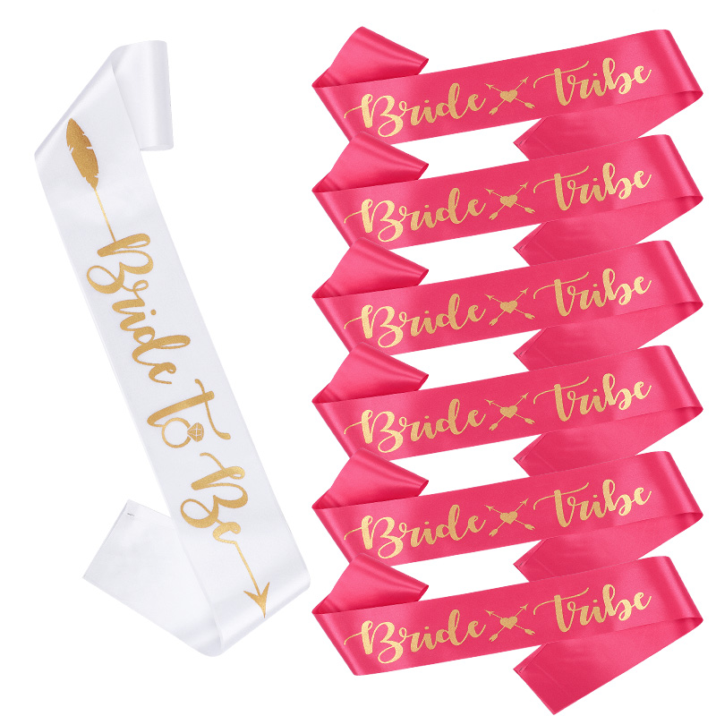 Bride Tribe Sash - Set Ikat Pinggang Pengiring Pengantin Suku