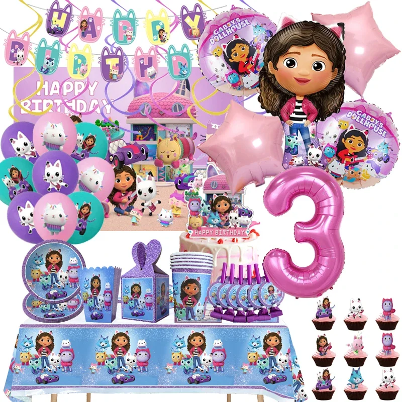 Wedding Day Supply Kit - Perlengkapan Pesta Ulang Tahun Gabby's Dollhouse:
