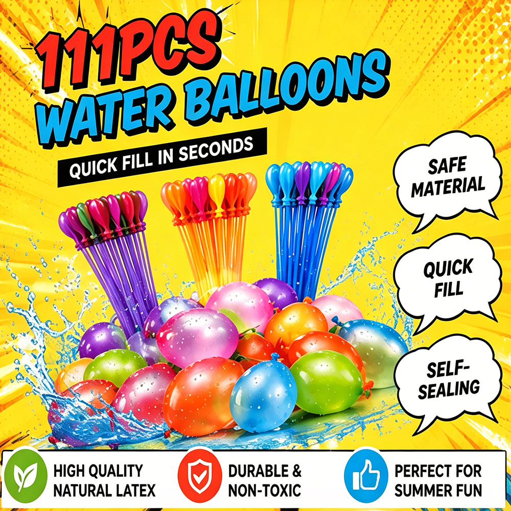 Wedding Water Supply - 111Pcs Paket Kombinasi Balon Air Isi
