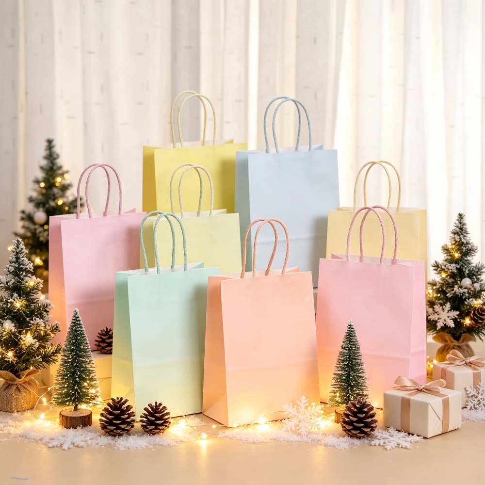 Wedding Event Supply - 6-24 Pcs Tas Kado Kertas Kraft