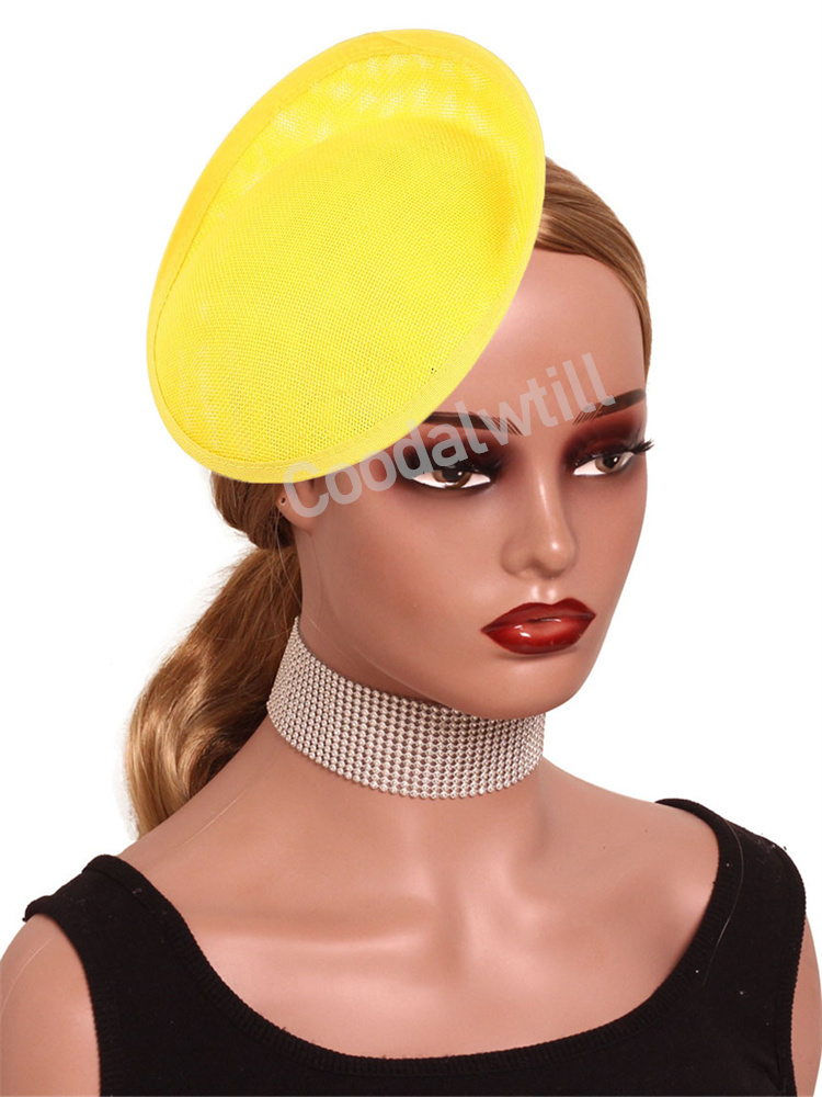 Wedding Supply Store - Topi Fascinator 20CM, Jepit Rambut, Aksesoris