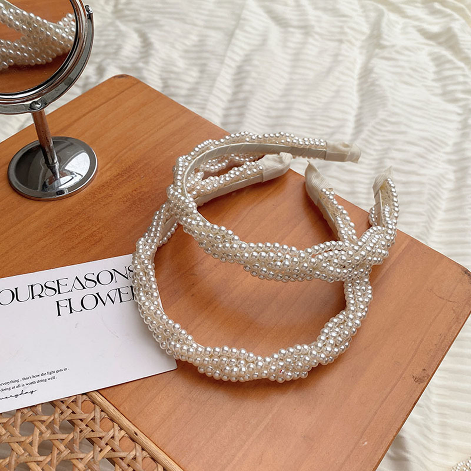 Bando mutiara elegan untuk wan - Wedding Supply Store ulasan dan harga