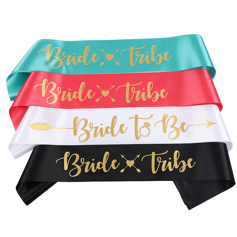 Set Ikat Pinggang Pengiring Pe - Bride Tribe Sash ulasan dan harga