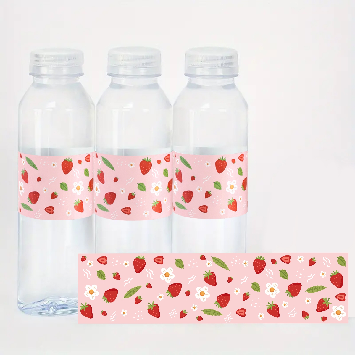 10 Buah Label Botol Air Strobe - Wedding Water Supply ulasan dan harga