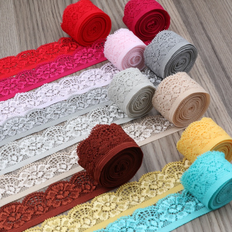 1/2/5 Yard lebar 2.5cm katun P - Wedding Water Supply ulasan dan harga