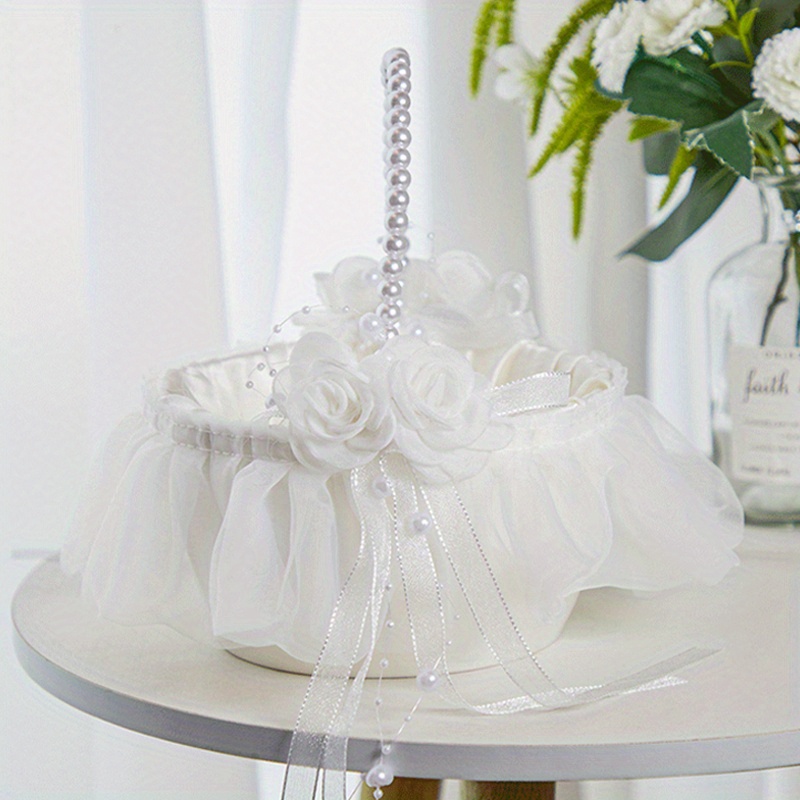 Keranjang Gadis Bunga untuk Pe - Wedding Hampers ulasan dan harga
