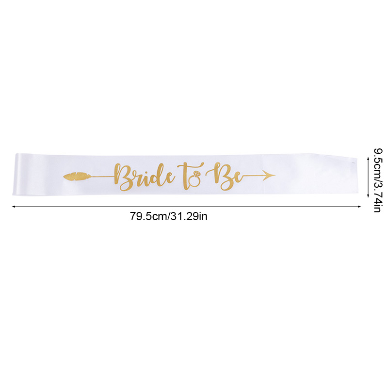 1Set Selempang Suku Pengantin  - Bride Tribe Sash ulasan dan harga