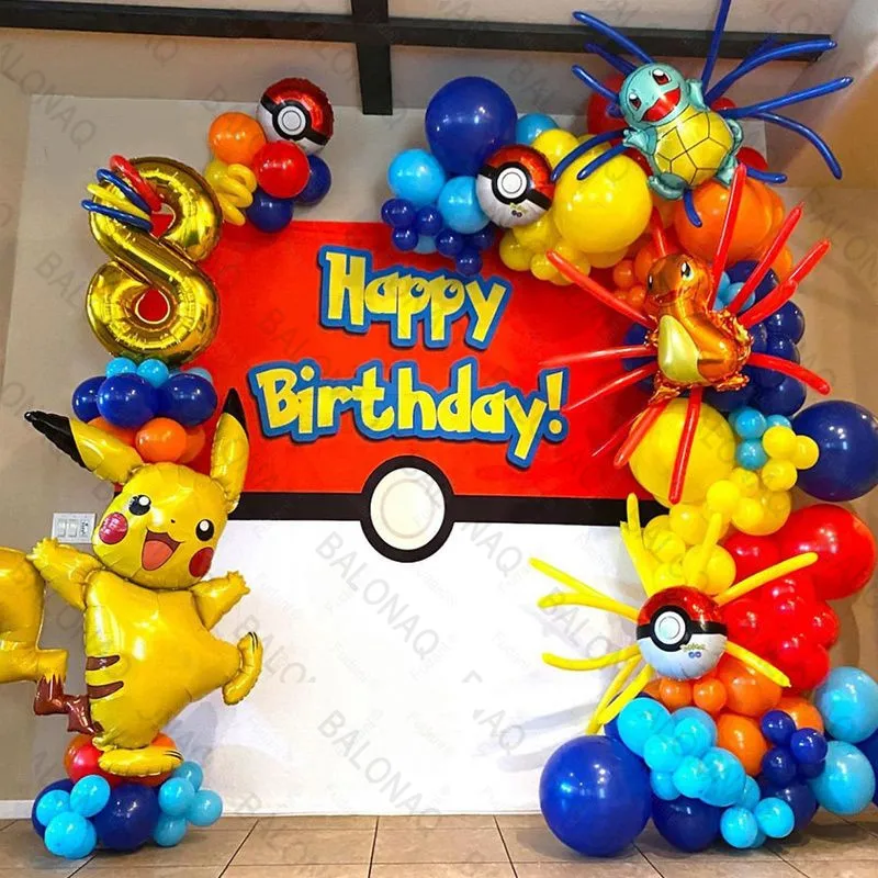 84 Buah Balon Pesta Pikachu Ki - Wedding Day Supply Kit ulasan dan harga