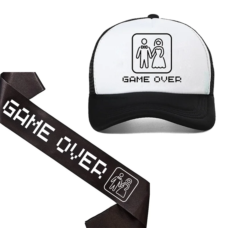 Topi Sash Game Over untuk Calo - Bride Tribe Sash ulasan dan harga