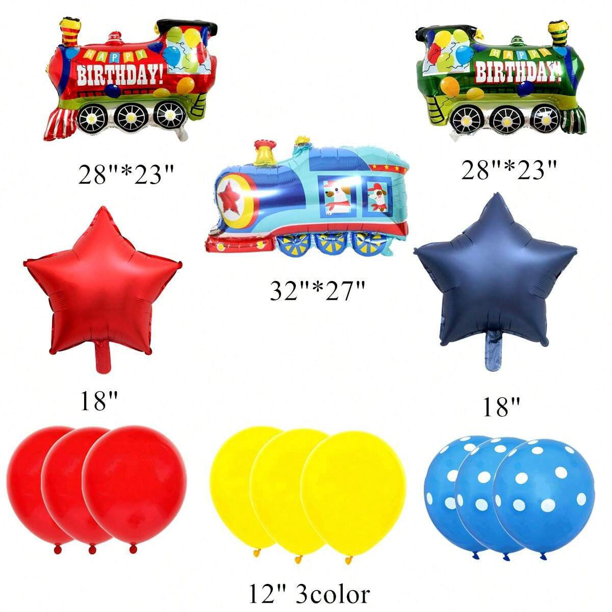 14pcs Kit Balon Kereta untuk D - Wedding Day Supply Kit ulasan dan harga