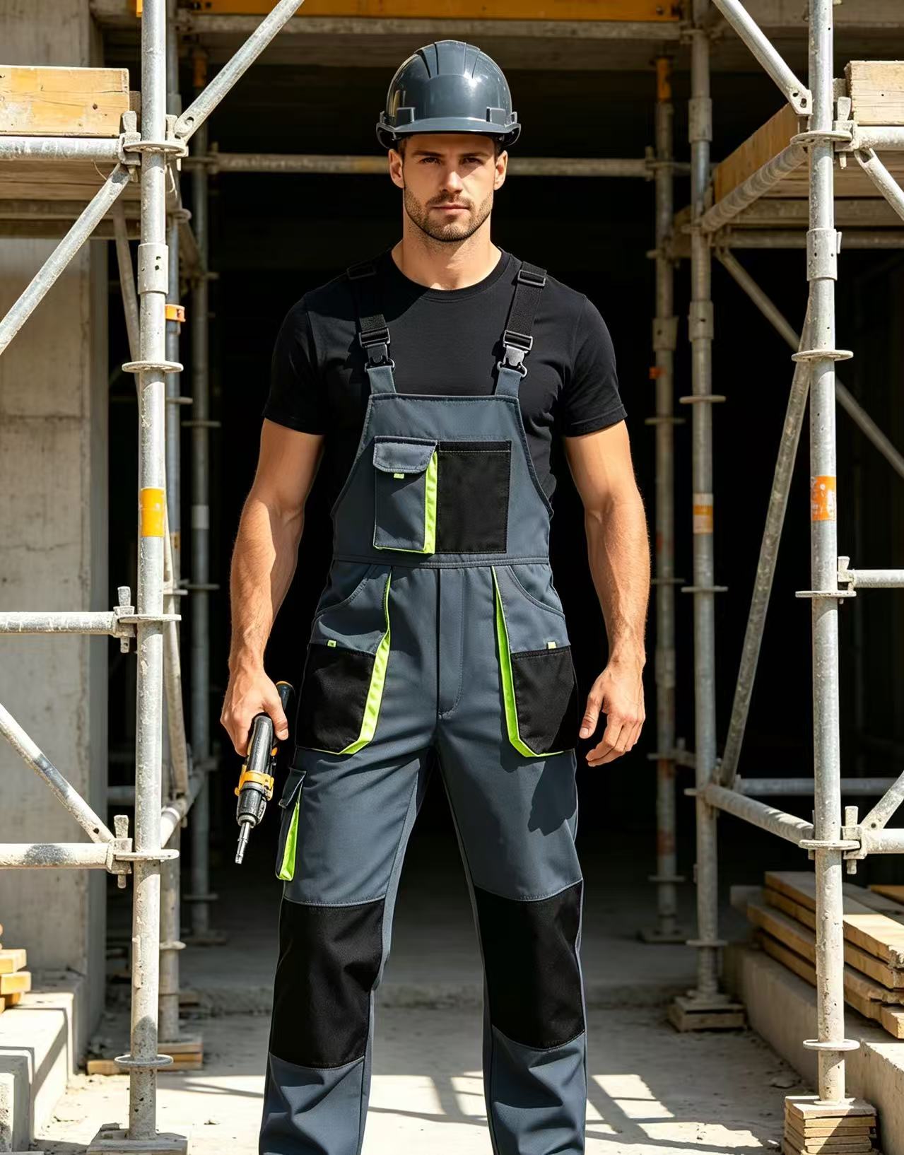 Jumpsuit Kerja Pria dengan Tal - Wedding Job ulasan dan harga