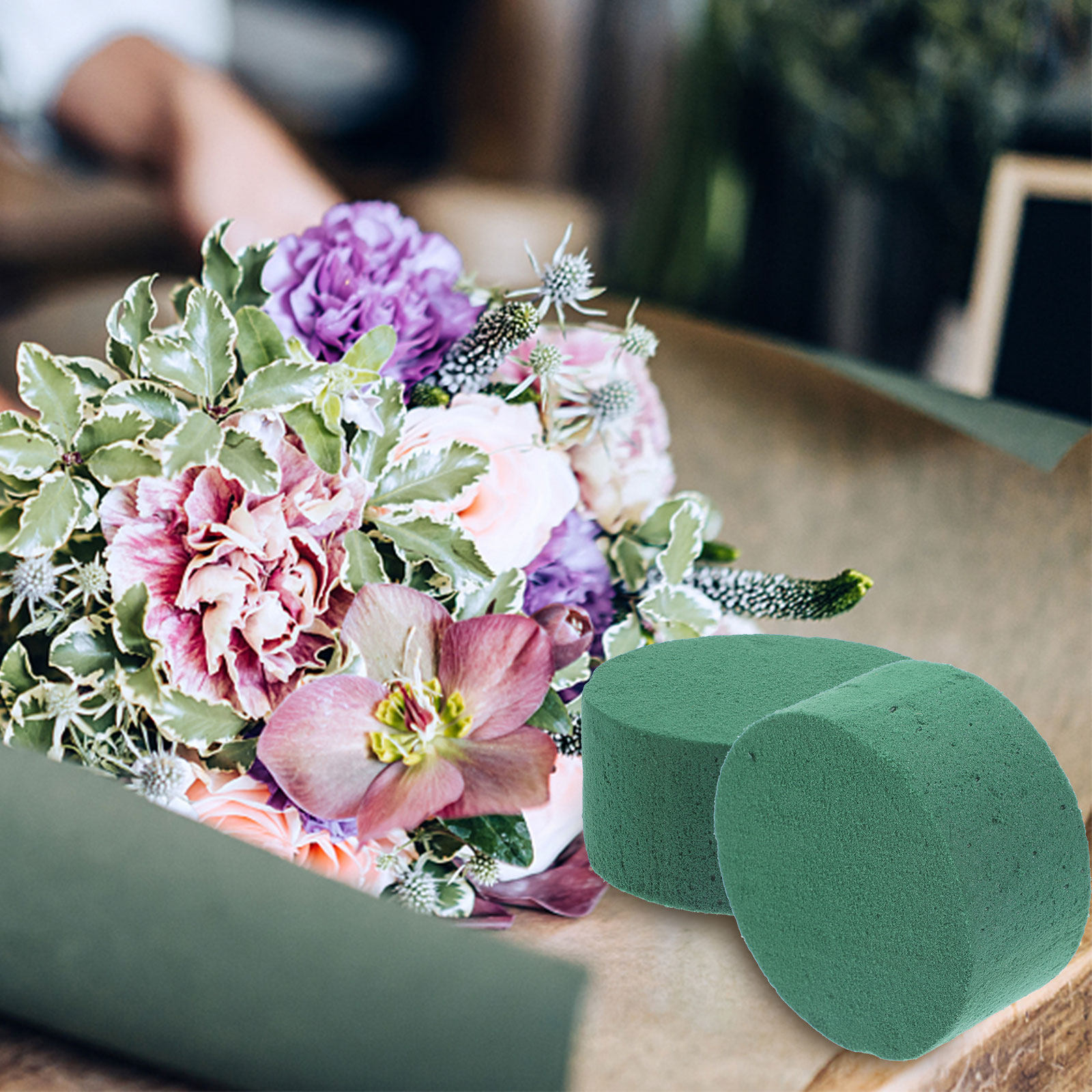 8 Buah Blok Tanah Liat Bulat B - Wedding Event Supply ulasan dan harga