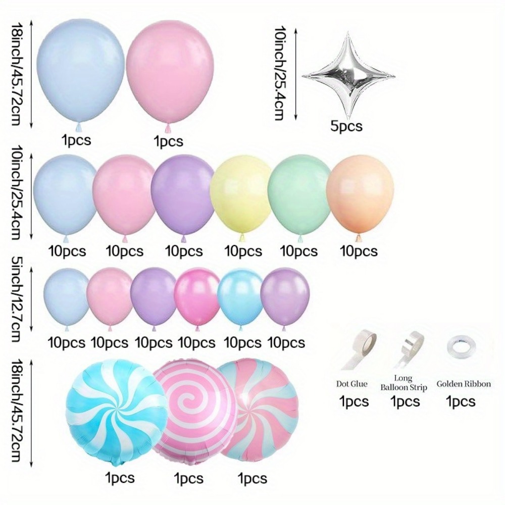 133 buah Kit lengkungan karang - Wedding Day Supply Kit ulasan dan harga
