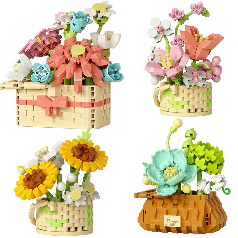 Set Keranjang Bunga Blok Bangu - Wedding Hampers ulasan dan harga