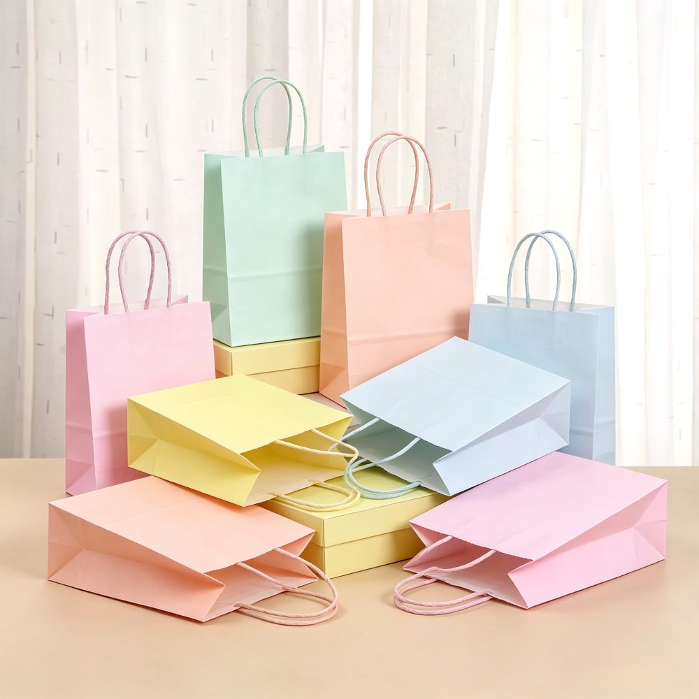 6-24 Pcs Tas Kado Kertas Kraft - Wedding Event Supply ulasan dan harga