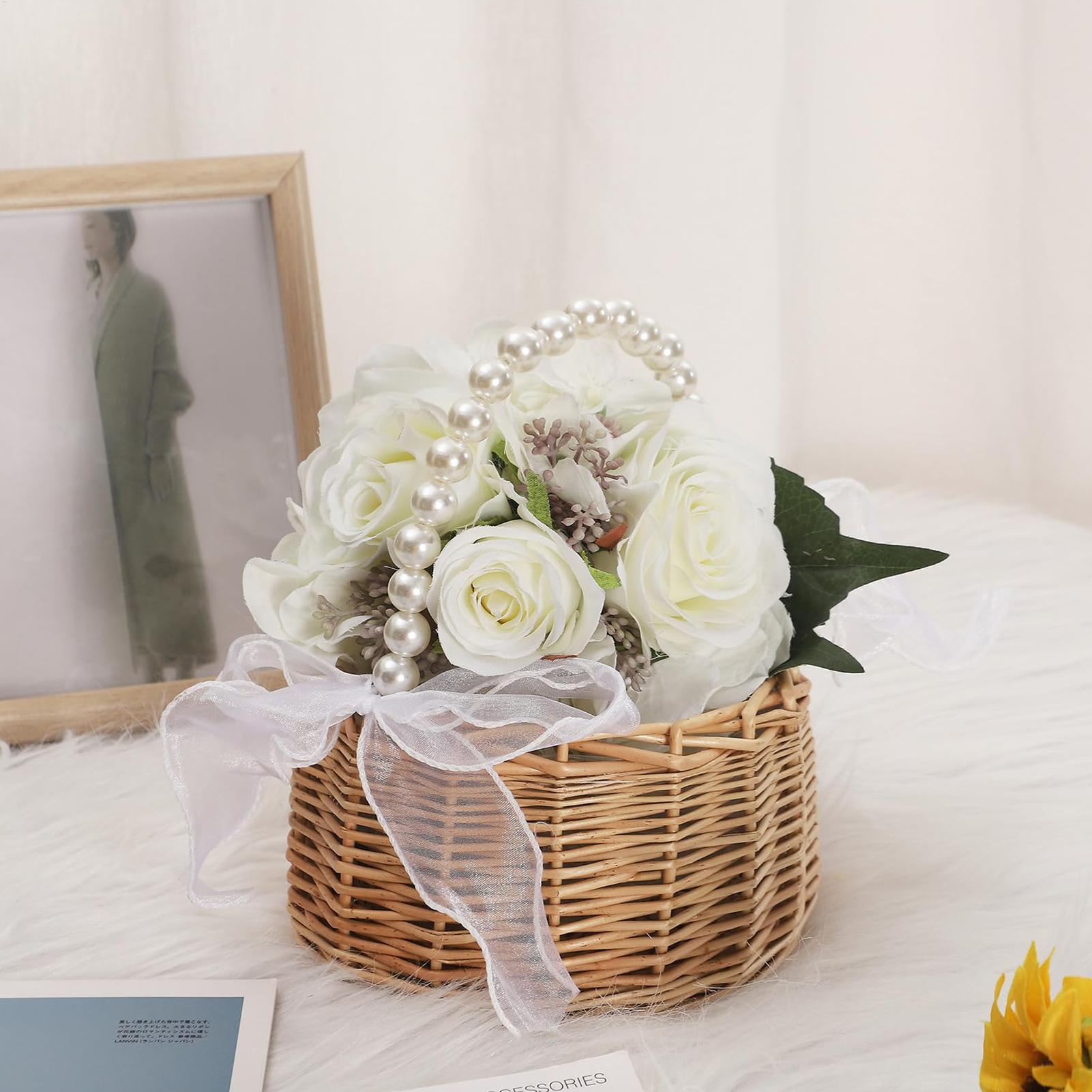 Satu keranjang bunga rotan any - Wedding Hampers ulasan dan harga