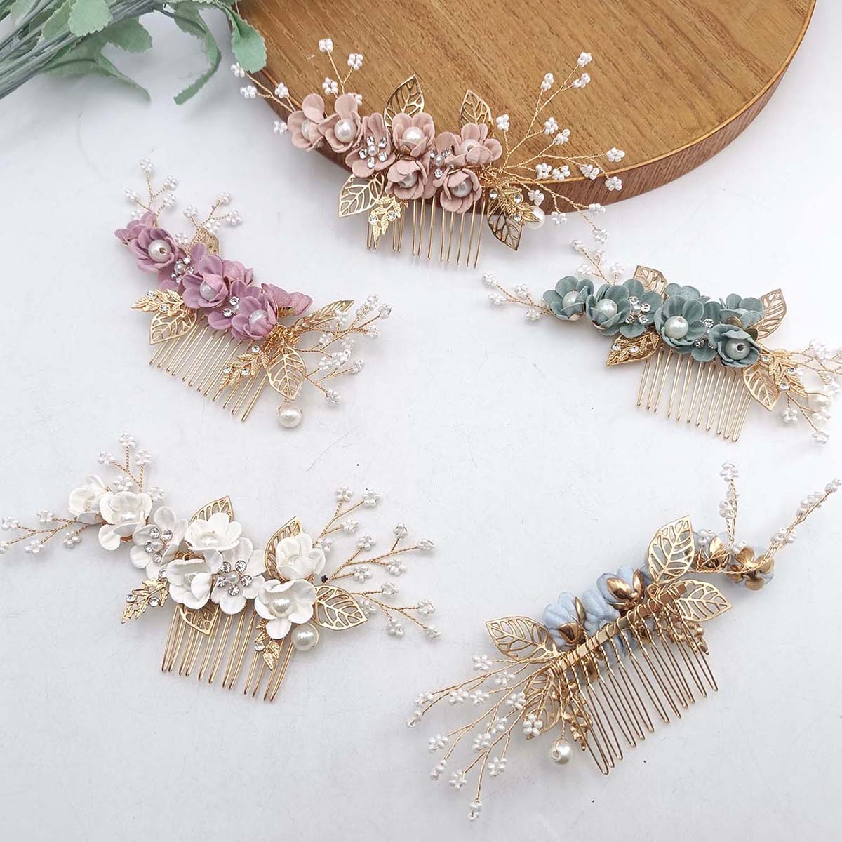 Sisir Rambut Mutiara Kristal,  - Wedding Supply Store ulasan dan harga