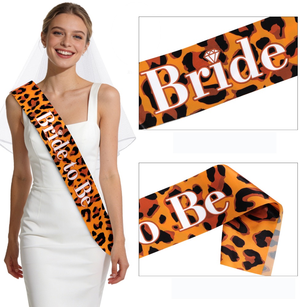1 Buah Selempang Pengantin Wan - Bride Tribe Sash ulasan dan harga