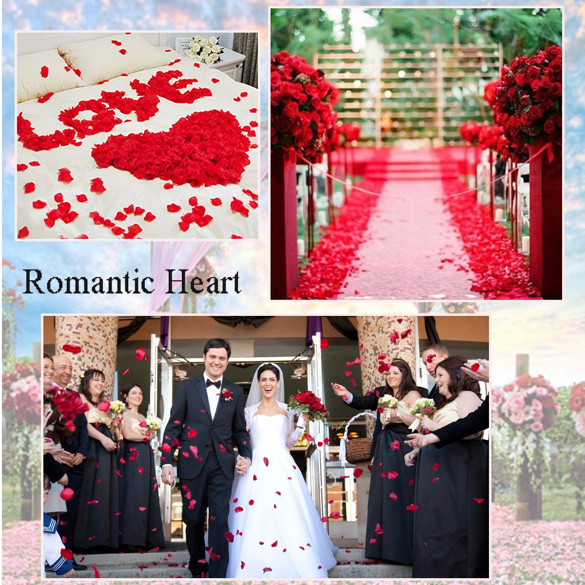 Hari Valentine 200 buah kain e - Wedding Hampers ulasan dan harga