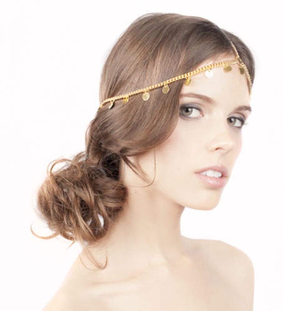 Boho Etnis Dahi Kepala Rantai  - Indian Wedding Supply ulasan dan harga