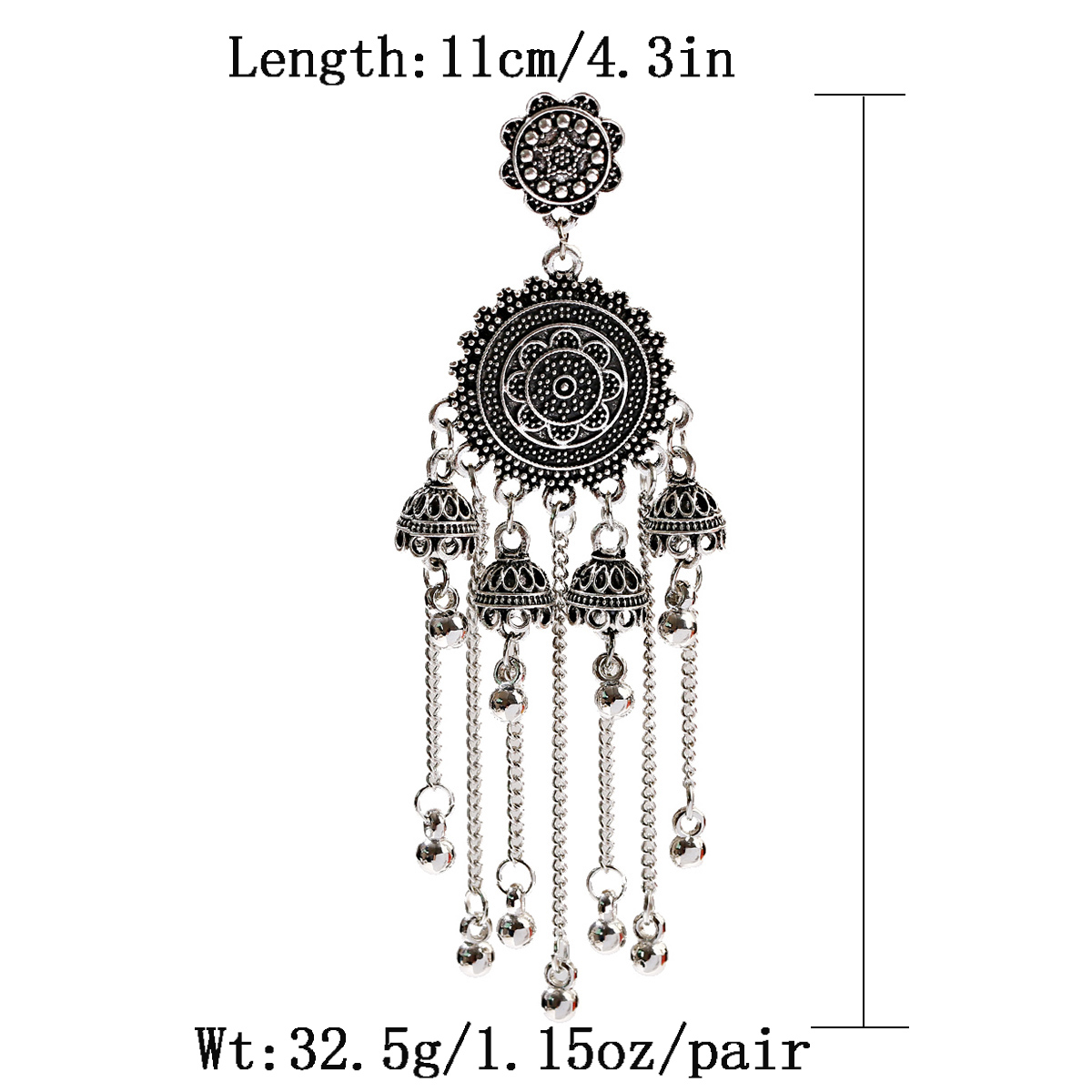 Rantai Pendientes Anting-Antin - Indian Wedding Supply ulasan dan harga
