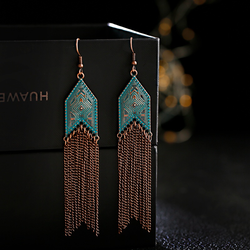 Anting-anting Jhumka rantai pa - Indian Wedding Supply ulasan dan harga