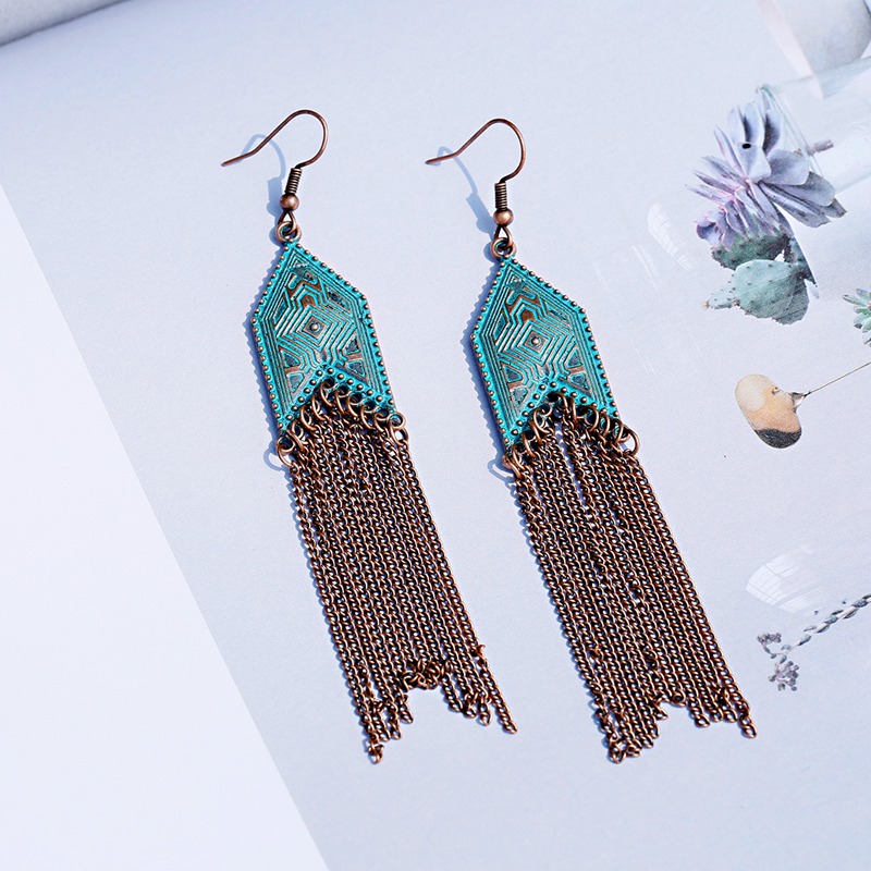 Anting-anting Jhumka rantai pa - Indian Wedding Supply ulasan dan harga